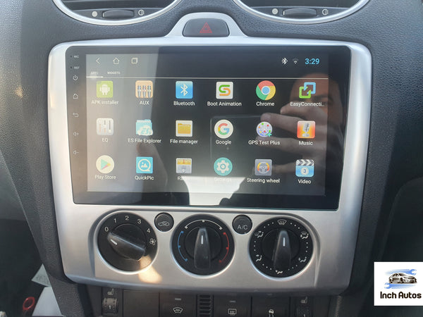 2G+64G Sans Fil Carplay Android Autoradio Pour Ford Focus II Mk2 Mondeo S-Max C-Max Galaxy 7 Pouces Autoradio Avec Android Auto Navi GPS WiFi Mirror Link Bluetooth FM/RDS/EQ/SWC/USB Caméra De Recul