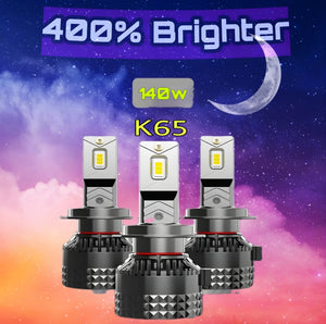 K65 From 2016  with halogen headlamp Low Beam  H7 Hi Beam H7  inc Holders