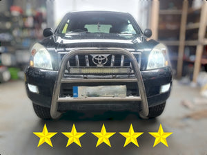 K65 Kit Hi and Low H4 Fogs 9006 Parker's Number plate