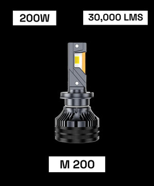 M200 600% Brighter Low Beam H7 Hi Beam H1 , with no Day time running lights