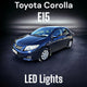 K65 Best value Kit Hi HB3 and Low Beam HB4 Fogs H11  + Free Parkers Number plate