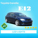 M200 KIT  most Powerful  Lights 200w 30,000 Lms  Hi Beam Low Beam H7 x4 Fogs H11 and parkers and Number plate  x4