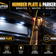 Parker's and Number plate W5W X4 super Bright