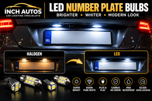 Number plate W5W x2