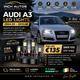 Audi A3 (2004.09–2012.08) LED Headlight Kit