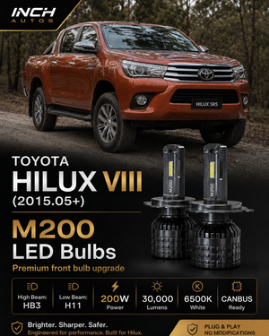 M200 Full Kit - Hilux VIII - Single Headlight - H4