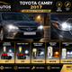 Toyota Camry 2017 LED Lights — M200 & K65 Bulb Kits
