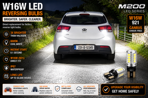 reversing Bulbs W16W X2