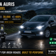 Kit M200 Hi and low beam Hir2/9012 Fogs H16 and  number plate bulbs