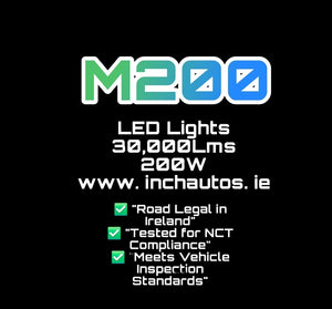 M200 200w 30,000 Lms H7 X4