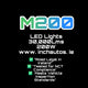 M200 200w 30,000 Lms H7 X4