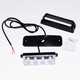 strobe x1  LED 4W Car Grille or Bumper use DRL Fog lamp Warning Strobe Flashing Beacon Light