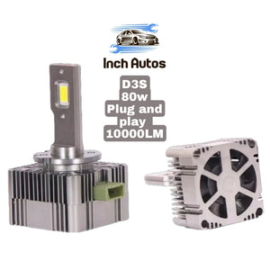 with bi-xenon D3S Hi and Low Beam 300% brighter light