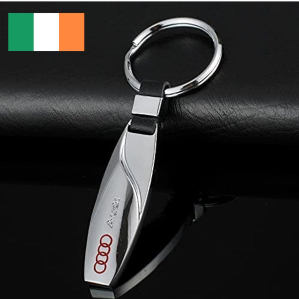 Audi Keyring Teardrop Metal Keychain Fob – Inch Autos