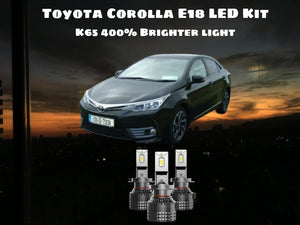 M200 Full Kit - Corolla E18 Saloon - Double Headlight - H11 + HB3