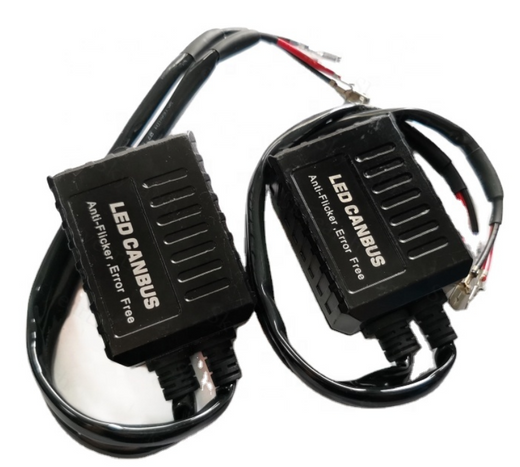 x2   H1,H7,H4 Newest Enhancement  Canbus Decoder  Led Anti flicker Harness Resistor Headlight Bulb Warning Error Canceller Decode